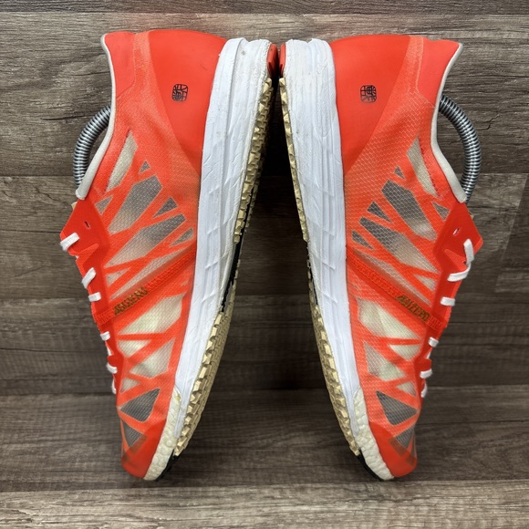 Adidas Takumi Sen 7 Orange Black Mens US Size 12 EUR 46.67 FZ2499 Running Shoes - Picture 6 of 10